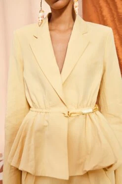 ULLA JOHNSON Talie Blazer - Dune -ULLA JOHNSON Outlet ULLA JOHNSON Talie Blazer DUNE 02 ALT