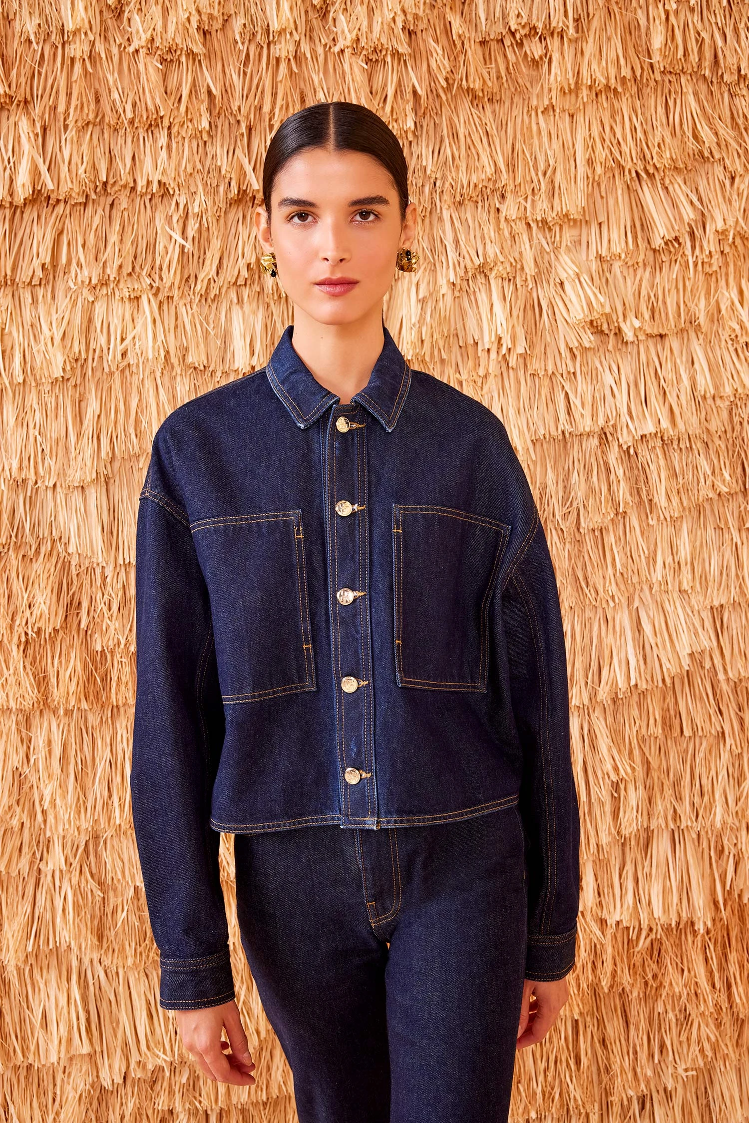 ULLA JOHNSON The Bobbi Jacket - Tigris 2 ULLA JOHNSON The Bobbi Jacket - Tigris - Image 2