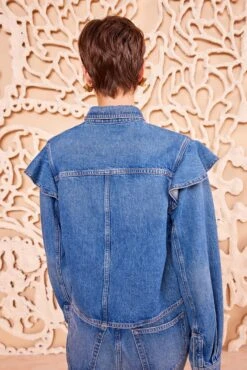 ULLA JOHNSON The Mathilde Shirt - Danube 10 ULLA JOHNSON The Mathilde Shirt - Danube -ULLA JOHNSON Outlet ULLA JOHNSON The Mathilde Shirt DANUBE 04