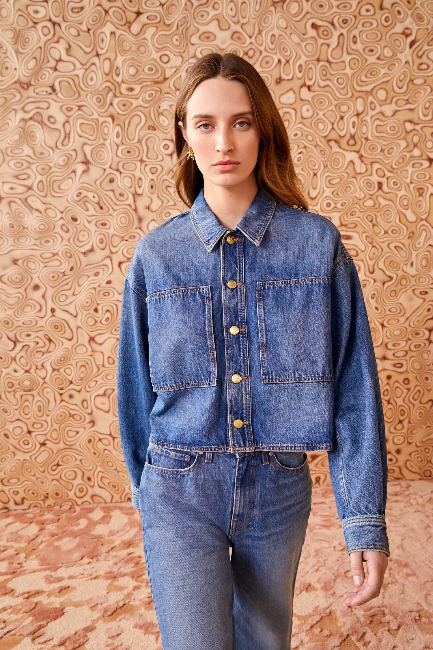 ULLA JOHNSON The Bobbi Jacket - Danube 5 ULLA JOHNSON The Bobbi Jacket - Danube - Image 5