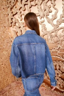 ULLA JOHNSON The Bobbi Jacket - Danube 12 ULLA JOHNSON The Bobbi Jacket - Danube -ULLA JOHNSON Outlet ULLA JOHNSON TheBobbiJacket DANUBE 04