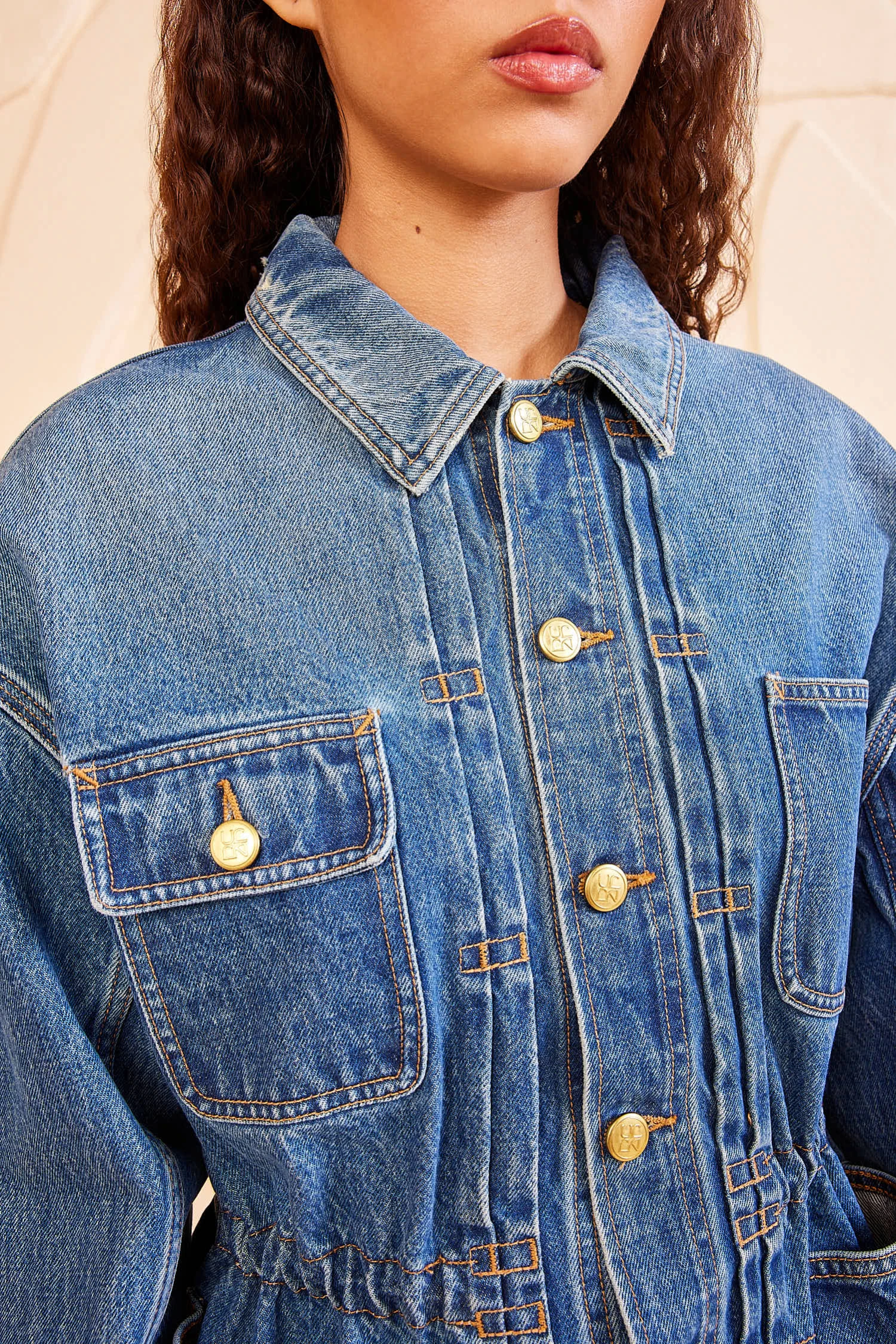 ULLA JOHNSON The Dylan Jacket - Danube 3 ULLA JOHNSON The Dylan Jacket - Danube - Image 3