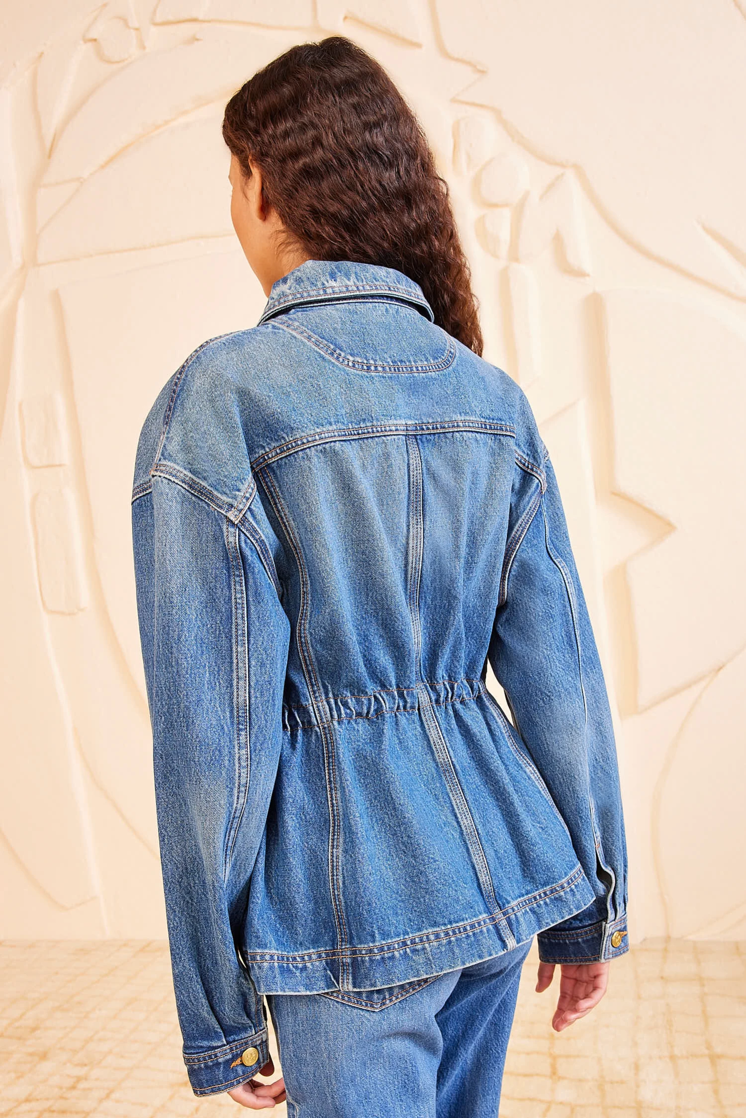 ULLA JOHNSON The Dylan Jacket - Danube 5 ULLA JOHNSON The Dylan Jacket - Danube - Image 5