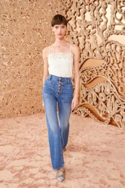 ULLA JOHNSON The Lou Jean - Danube 13 ULLA JOHNSON The Lou Jean - Danube -ULLA JOHNSON Outlet ULLA JOHNSON TheLouJean DANUBE 01 MAIN