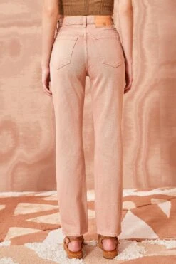 ULLA JOHNSON The Agnes Jean - Rosewood Wash 9 ULLA JOHNSON The Agnes Jean - Rosewood Wash -ULLA JOHNSON Outlet ULLA JOHNSON The Agnes ROSEWOOD WASH 0182