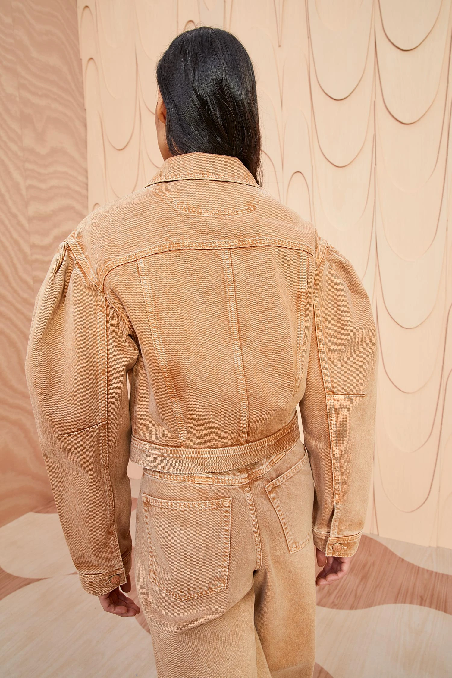 ULLA JOHNSON The Cosette Jacket - Stone Dye Wash 4 ULLA JOHNSON The Cosette Jacket - Stone Dye Wash - Image 4