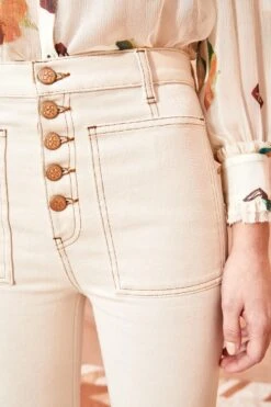 ULLA JOHNSON The Lou Jean - Cowrie Wash 8 ULLA JOHNSON The Lou Jean - Cowrie Wash -ULLA JOHNSON Outlet ULLA JOHNSON The Lou COWRIE WASH 04