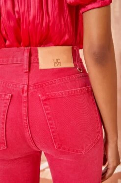 ULLA JOHNSON The Lou Jean - Orchid Wash 7 ULLA JOHNSON The Lou Jean - Orchid Wash -ULLA JOHNSON Outlet ULLA JOHNSON The Lou ORCHID WASH 03