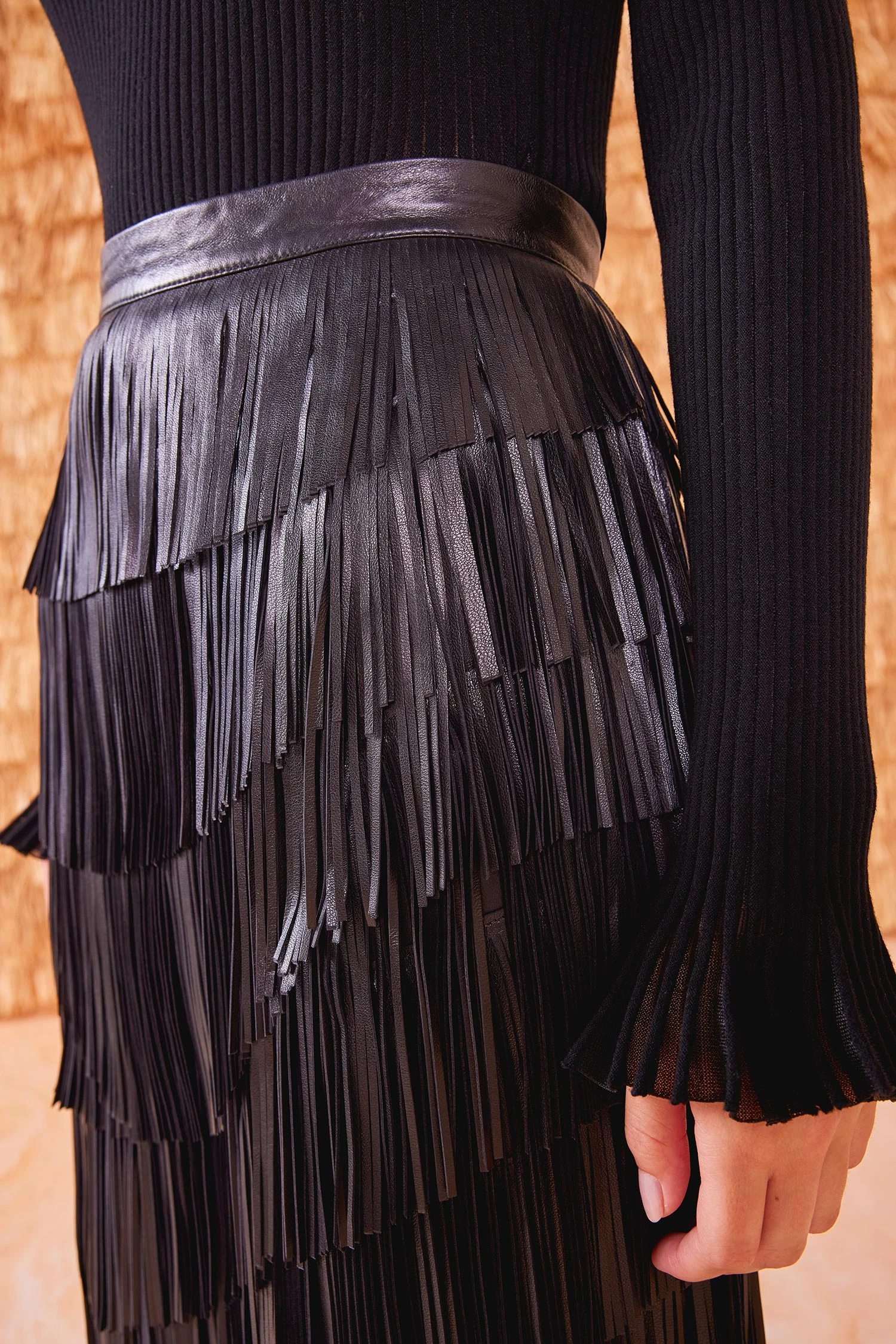 ULLA JOHNSON Therese Skirt - Noir 2 ULLA JOHNSON Therese Skirt - Noir - Image 2