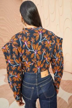 ULLA JOHNSON Twyla Pullover - Bellflower -ULLA JOHNSON Outlet ULLA JOHNSON Twyla Pullover BELLFLOWER 04