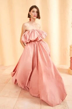 ULLA JOHNSON Vittoria Gown - Azalea