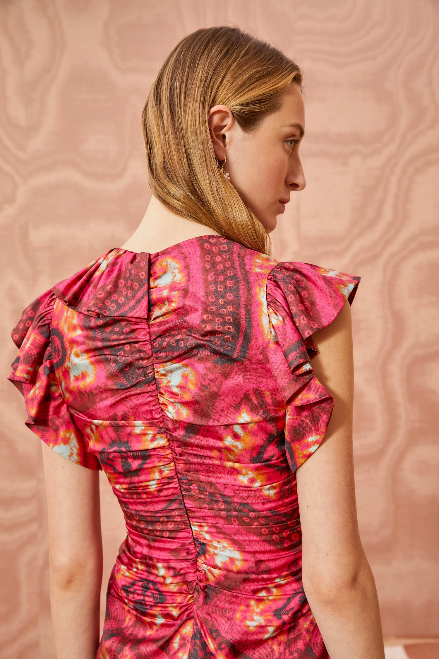 ULLA JOHNSON Vida Top - Wild Rose 3 ULLA JOHNSON Vida Top - Wild Rose - Image 3