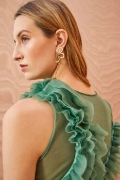 ULLA JOHNSON Winnifred Top - Jade 9 ULLA JOHNSON Winnifred Top - Jade -ULLA JOHNSON Outlet ULLA JOHNSON Winnifred Top JADE 0104