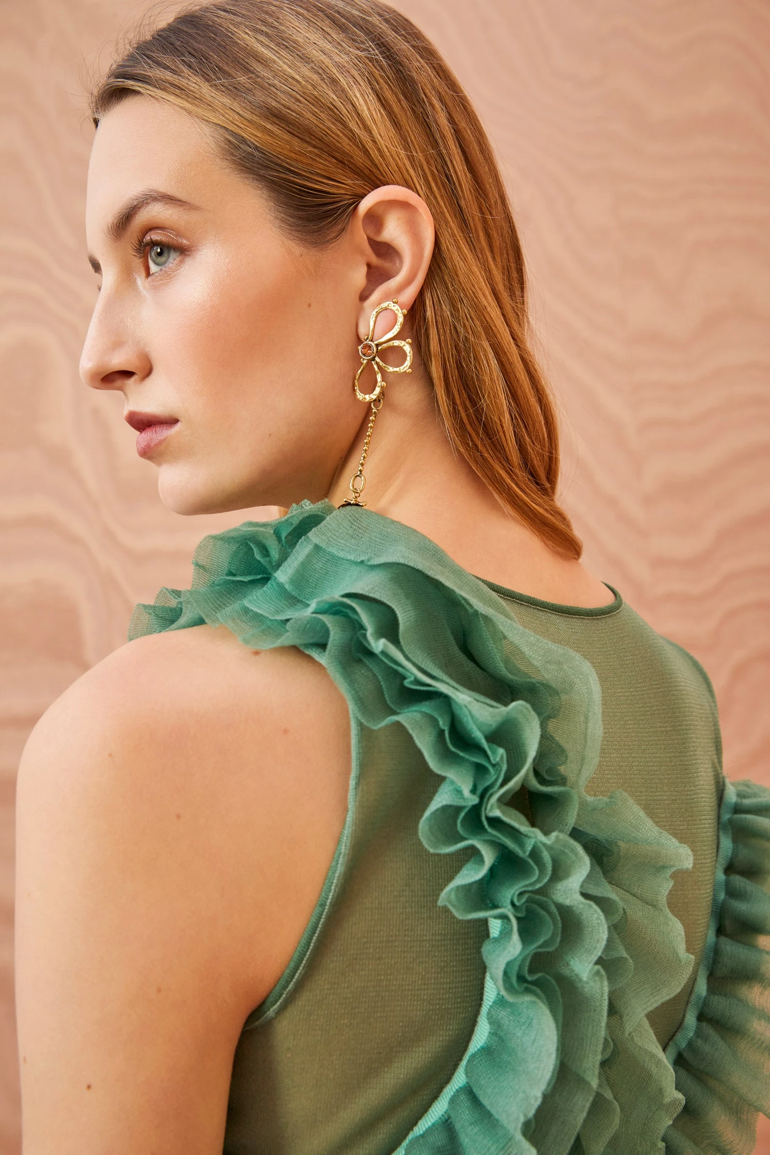 ULLA JOHNSON Winnifred Top - Jade 4 ULLA JOHNSON Winnifred Top - Jade - Image 4