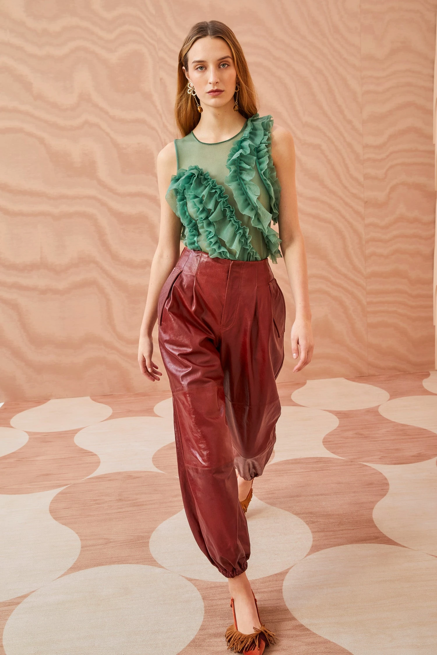 ULLA JOHNSON Winnifred Top - Jade 1 ULLA JOHNSON Winnifred Top - Jade