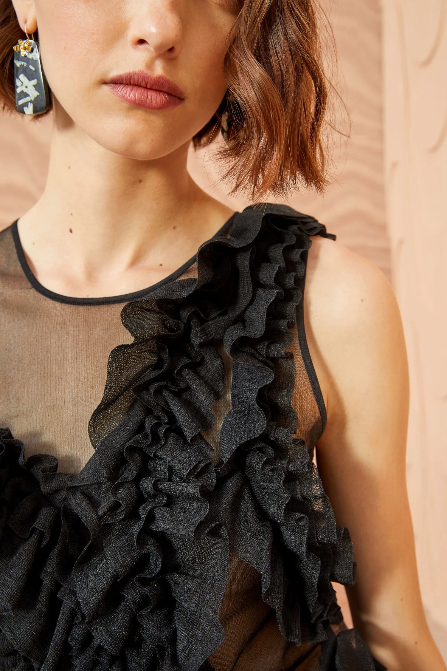 ULLA JOHNSON Winnifred Top - Noir 2 ULLA JOHNSON Winnifred Top - Noir - Image 2