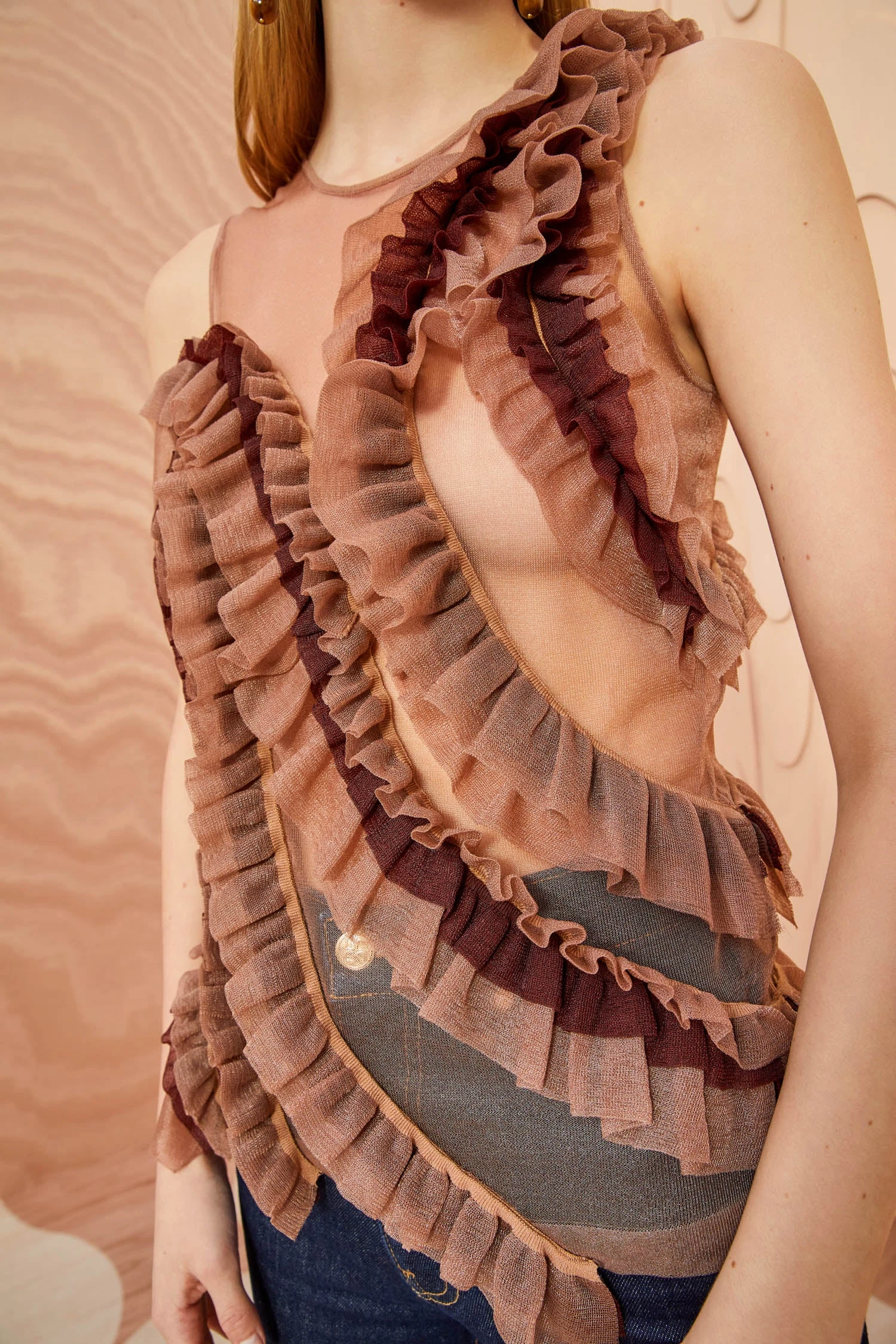 ULLA JOHNSON Winnifred Top - Umber 3 ULLA JOHNSON Winnifred Top - Umber - Image 3