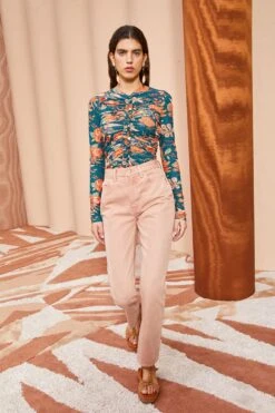 ULLA JOHNSON Wren Top - Delphinium 7 ULLA JOHNSON Wren Top - Delphinium -ULLA JOHNSON Outlet ULLA JOHNSON Wren Top DELPHINIUM 03