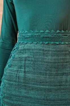 ULLA JOHNSON Yamini Skirt - Cypress 8 ULLA JOHNSON Yamini Skirt - Cypress -ULLA JOHNSON Outlet ULLA JOHNSON Yamini Skirt CYPRESS 0083