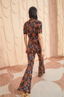 ULLA JOHNSON Zena Pant - Bellflower -ULLA JOHNSON Outlet ULLA JOHNSON Zena Pant BELLFLOWER 03