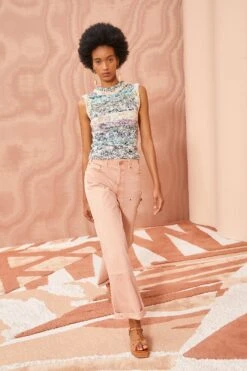 ULLA JOHNSON Zenna Top - Haze -ULLA JOHNSON Outlet ULLA JOHNSON Zenna Top HAZE 03