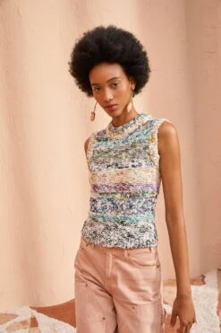 ULLA JOHNSON Zenna Top - Haze -ULLA JOHNSON Outlet ULLA JOHNSON Zenna Top HAZE 05