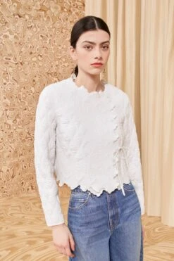 ULLA JOHNSON Zofia Jacket - Cowrie 9 ULLA JOHNSON Zofia Jacket - Cowrie -ULLA JOHNSON Outlet ULLA JOHNSON Zofia Jacket COWRIE 03