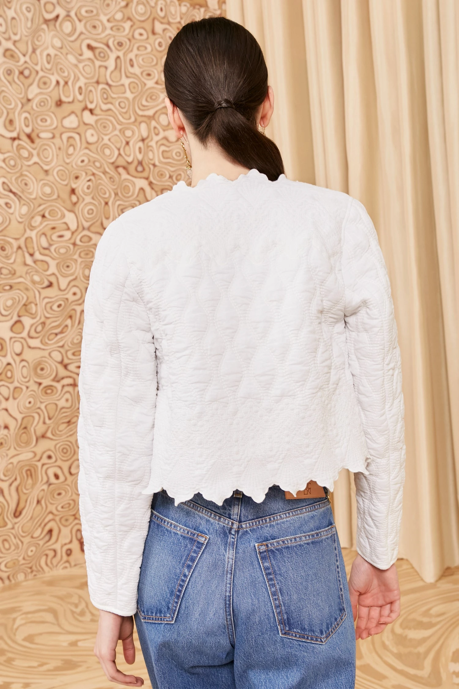 ULLA JOHNSON Zofia Jacket - Cowrie 6 ULLA JOHNSON Zofia Jacket - Cowrie - Image 6