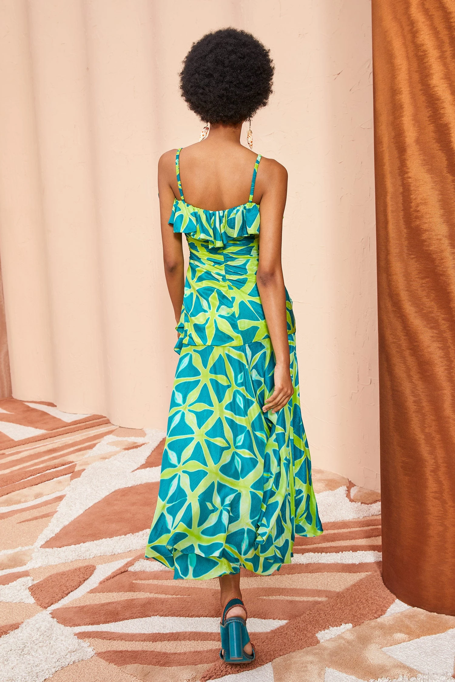 ULLA JOHNSON Zoya Dress - Citrine 4 ULLA JOHNSON Zoya Dress - Citrine - Image 4