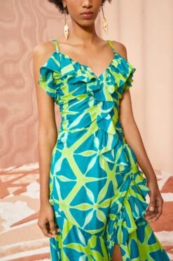 ULLA JOHNSON Zoya Dress - Citrine 10 ULLA JOHNSON Zoya Dress - Citrine -ULLA JOHNSON Outlet ULLA JOHNSON Zoya Dress CITRINE 05