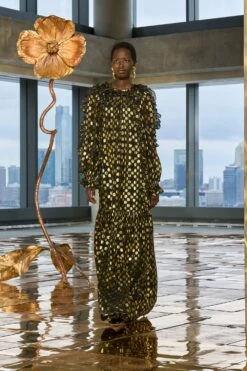 ULLA JOHNSON Celestina Silk Long Sleeve Gown - Obsidian 13 ULLA JOHNSON Celestina Silk Long Sleeve Gown - Obsidian -ULLA JOHNSON Outlet UllaJohnsonF2511