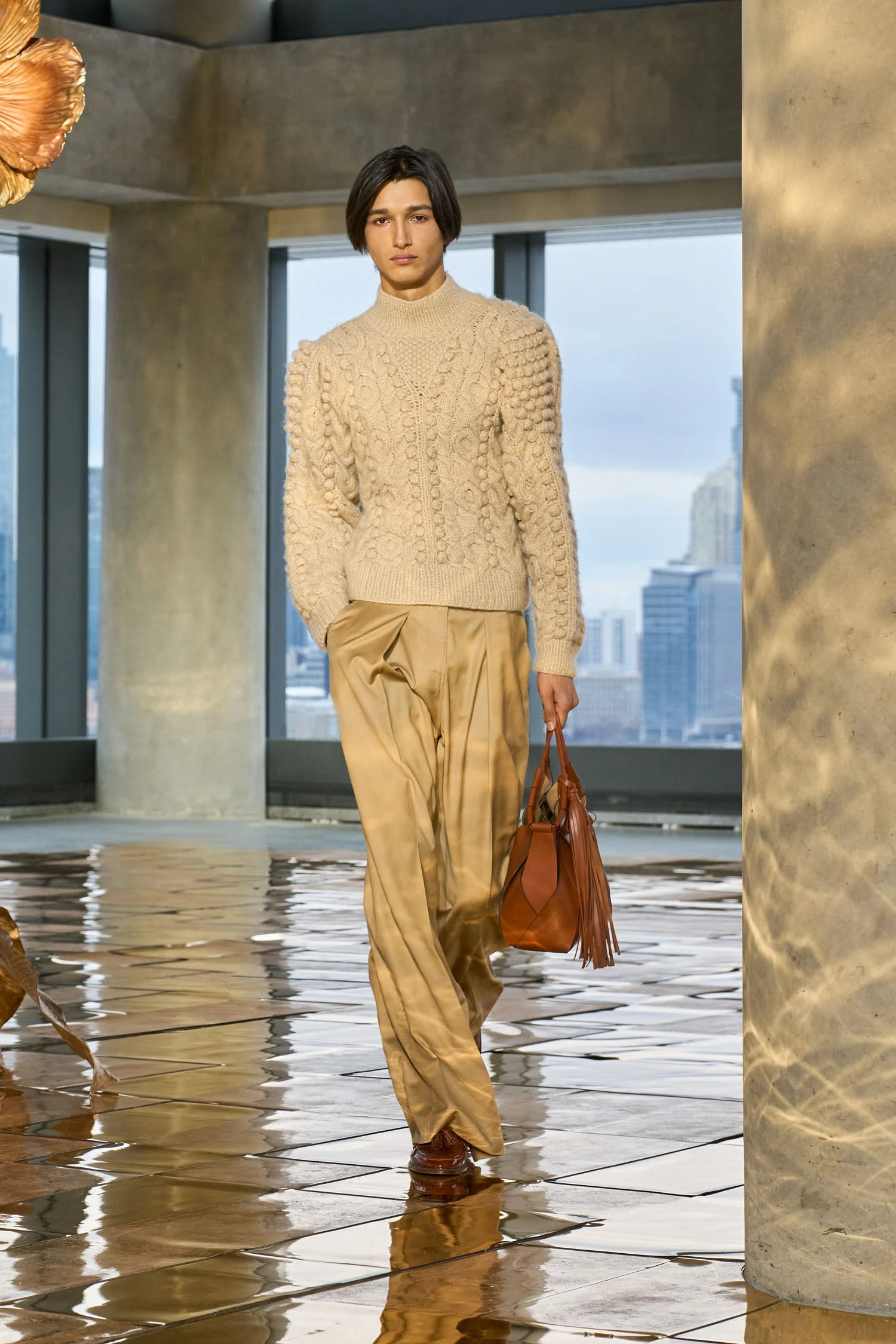 ULLA JOHNSON Albia Alpaca Knit Pullover - Dune 5 ULLA JOHNSON Albia Alpaca Knit Pullover - Dune - Image 5