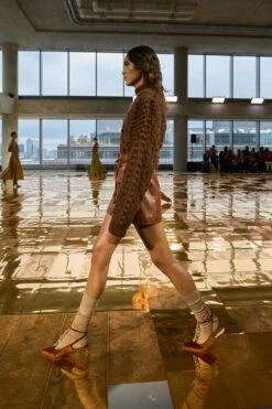 ULLA JOHNSON Albia Alpaca Knit Pullover - Walnut -ULLA JOHNSON Outlet UllaJohnsonF25Side33