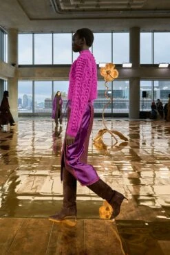 ULLA JOHNSON Albia Alpaca Knit Pullover - Rose 12 ULLA JOHNSON Albia Alpaca Knit Pullover - Rose -ULLA JOHNSON Outlet UllaJohnsonF25Side42