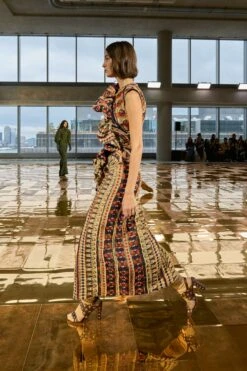 ULLA JOHNSON Estela Jacquard Sleeveless Dress - Ametrine -ULLA JOHNSON Outlet UllaJohnsonF25Side56 35c85f93 aa74 496e 9212 f4b4ee2d9f5a