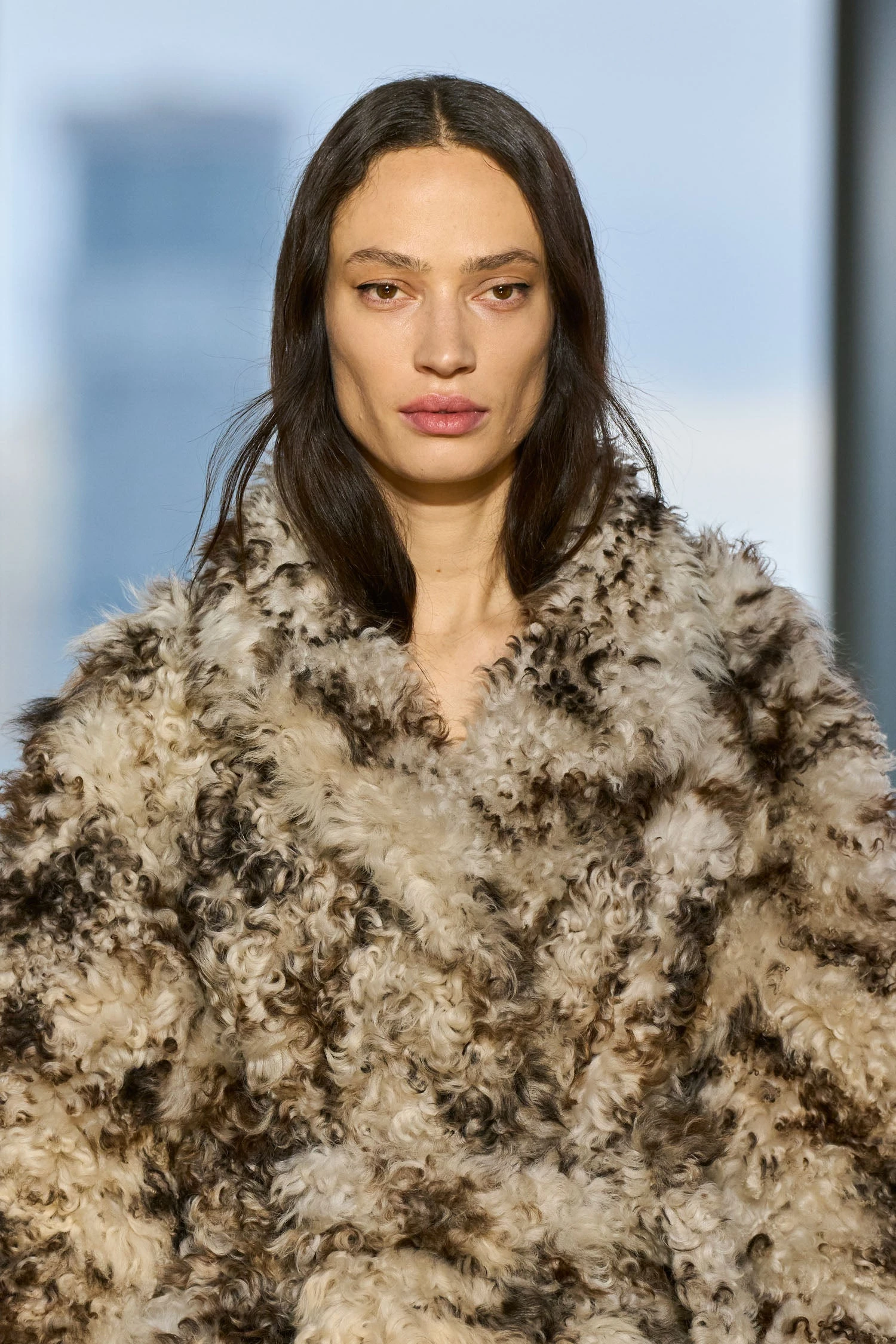 ULLA JOHNSON Ceryse Long Shearling Coat - Pietra 12 ULLA JOHNSON Ceryse Long Shearling Coat - Pietra - Image 12