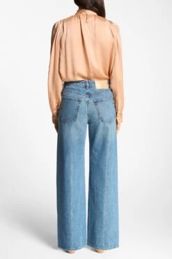 ULLA JOHNSON The Willow Jean - Danube -ULLA JOHNSON Outlet Willow DENIM0972 ALT3